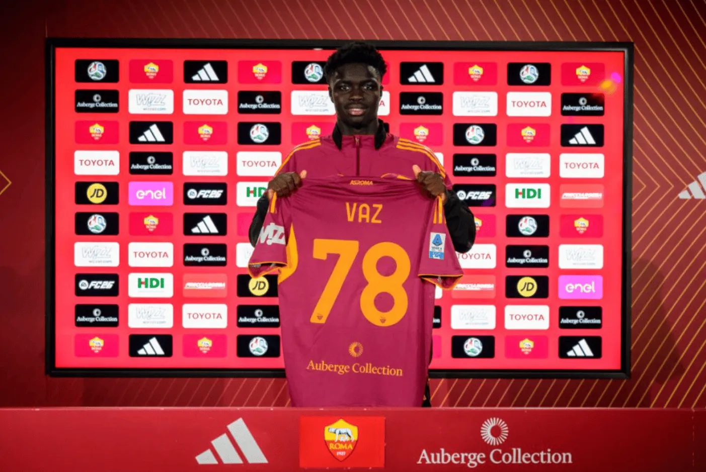 开云体育官网开云-罗马新援瓦兹左腿比目鱼肌受伤，迪巴拉和弗格森力争复出